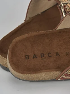 Best Ciabatte tacco 1cm pelle Donna Ciabatte