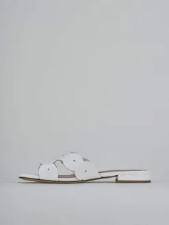 Clearance Ciabatte tacco 1cm pelle Donna Ciabatte