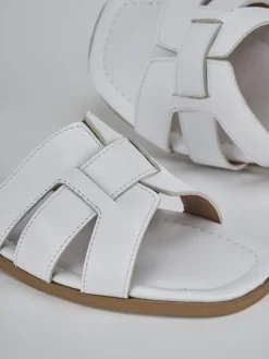 Hot Ciabatte tacco 1cm pelle Donna Ciabatte