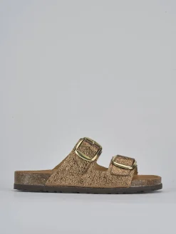 Hot Ciabatte tacco 1cm pelle Donna Ciabatte