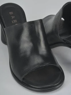 Sale Ciabatte tacco 6cm pelle Donna Ciabatte