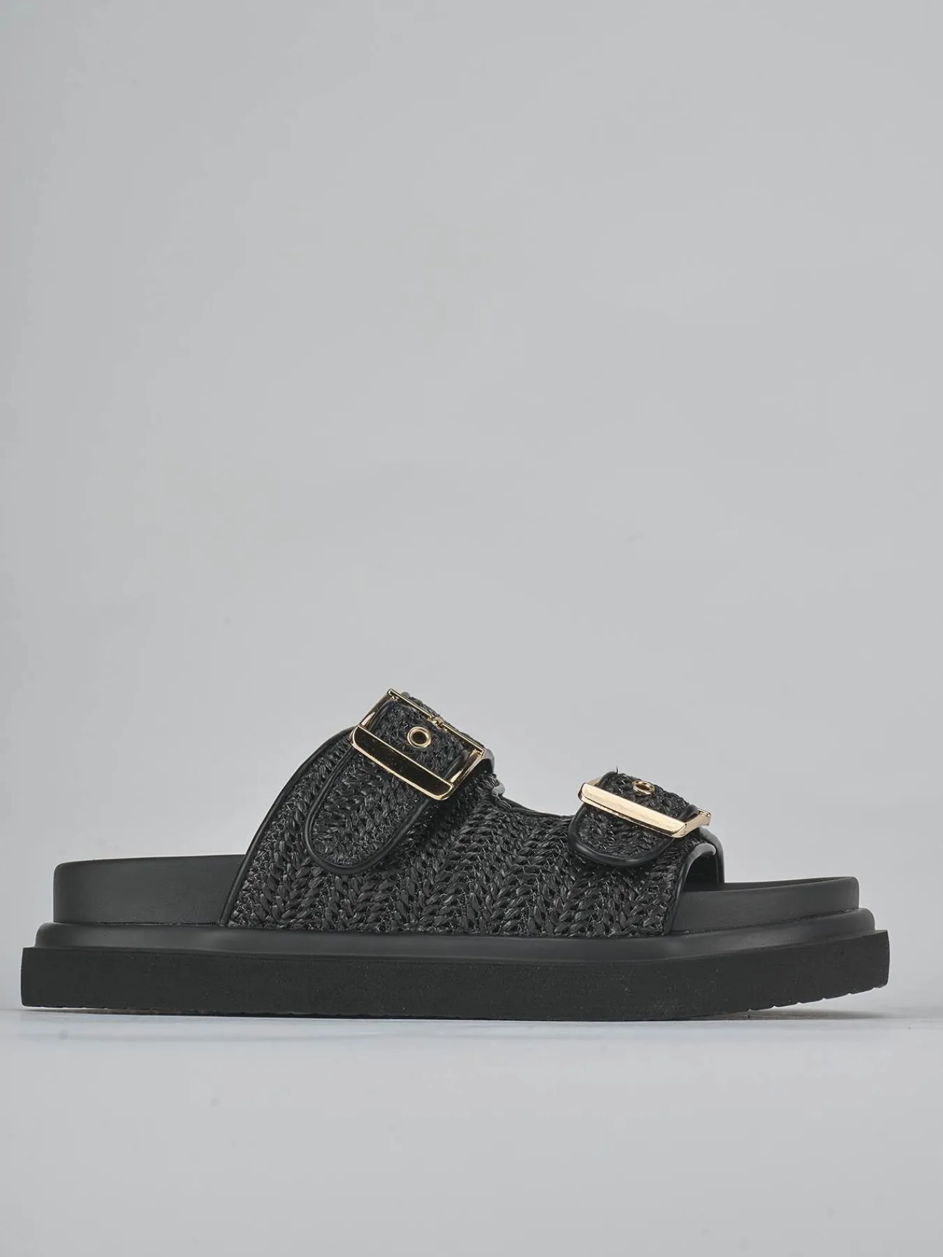 Ciabatte tacco 1cm pelle Donna Ciabatte