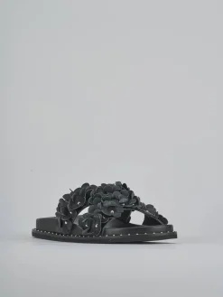 Best Ciabatte tacco 1cm pelle Donna Ciabatte