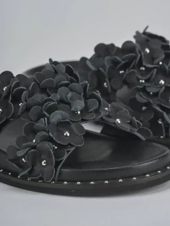 Best Ciabatte tacco 1cm pelle Donna Ciabatte