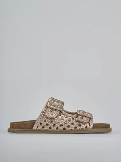 Best Ciabatte tacco 1cm pelle Donna Ciabatte