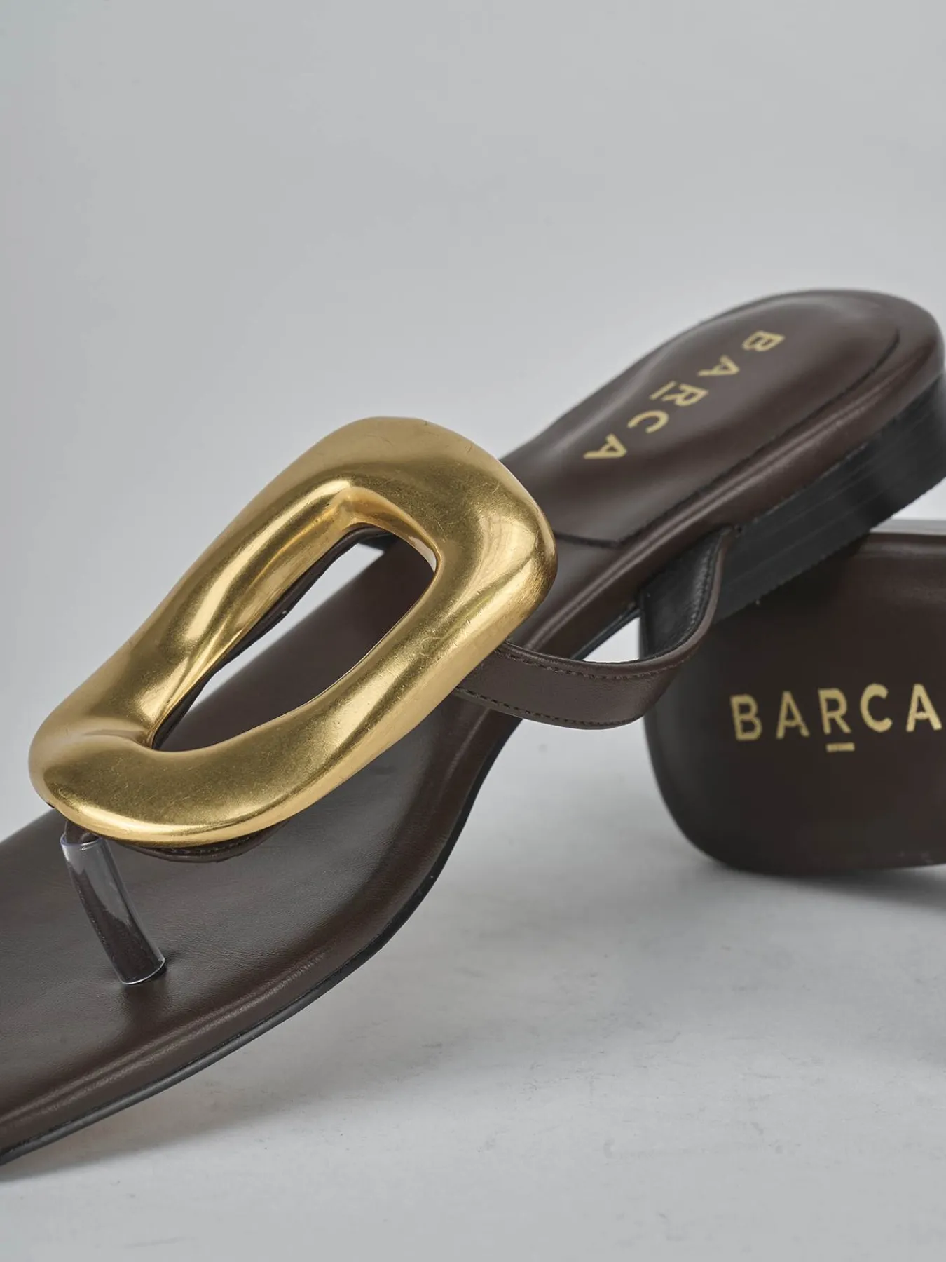 Best Ciabatte tacco 1cm pelle testa Donna Ciabatte