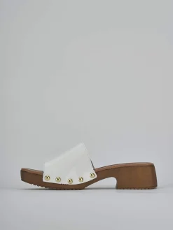 Sale Ciabatte tacco 3cm vernice Donna Ciabatte