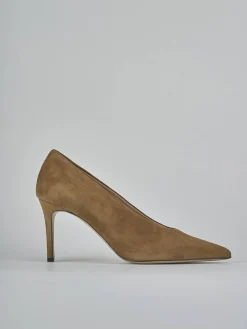 Sale Décolleté tacco 7cm camoscio Donna Décolleté