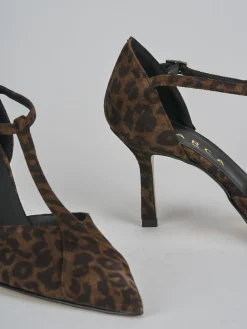 Hot Décolleté tacco 8cm camoscio Donna Décolleté