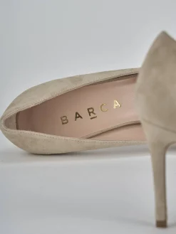 Hot Décolleté tacco 7cm camoscio Donna Décolleté