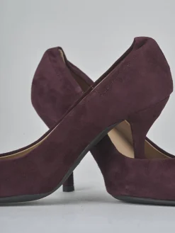 Online Décolleté tacco 7cm camoscio bordo' Donna Décolleté