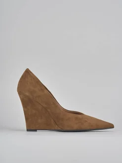 Hot Décolleté tacco 9cm camoscio Donna Décolleté