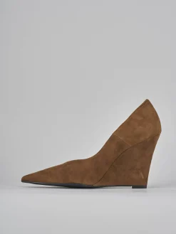 Hot Décolleté tacco 9cm camoscio Donna Décolleté