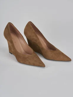 Hot Décolleté tacco 9cm camoscio Donna Décolleté