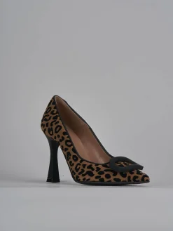 New Décolleté tacco 9cm camoscio Donna Décolleté