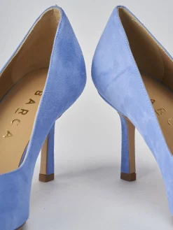 Décolleté tacco 7cm camoscio Donna Décolleté