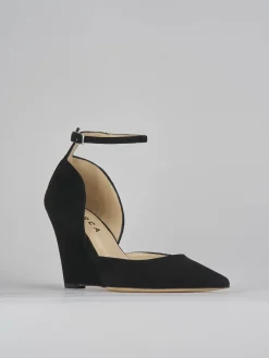 Sale Décolleté tacco 8cm camoscio Donna Décolleté