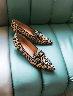 Hot Décolleté tacco 5cm camoscio Donna Décolleté