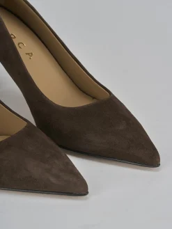 Sale Décolleté tacco 7cm camoscio testa Donna Décolleté