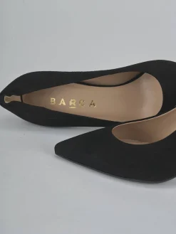 Discount Décolleté tacco 7cm camoscio Donna Décolleté