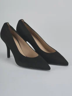 Discount Décolleté tacco 7cm camoscio Donna Décolleté