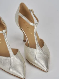 Outlet Décolleté tacco 7cm laminato Donna Décolleté