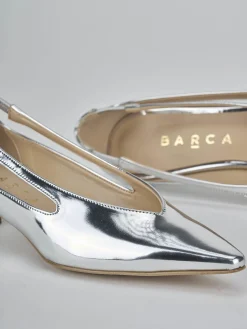 New Décolleté tacco 4cm laminato Donna Décolleté