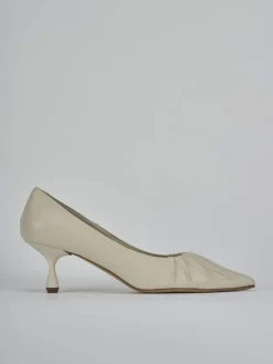 Discount Décolleté tacco 5cm pelle Donna Décolleté