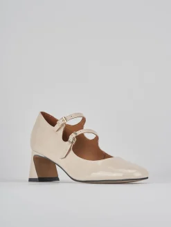 Outlet Décolleté tacco 5cm pelle Donna Décolleté