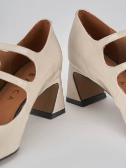 Outlet Décolleté tacco 5cm pelle Donna Décolleté