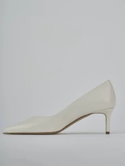 Outlet Décolleté tacco 5cm pelle Donna Décolleté