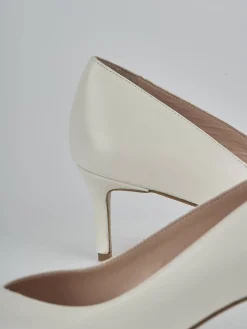 Outlet Décolleté tacco 5cm pelle Donna Décolleté