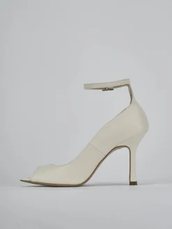 Outlet Décolleté tacco 9cm pelle Donna Décolleté