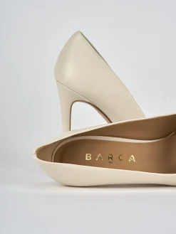 Clearance Décolleté tacco 10cm pelle Donna Décolleté