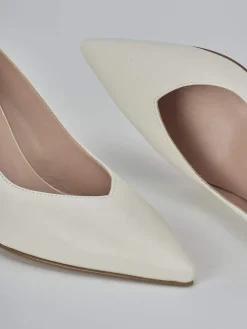 Clearance Décolleté tacco 7cm pelle Donna Décolleté