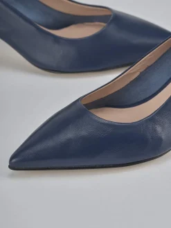 Discount Décolleté tacco 5cm pelle Donna Décolleté