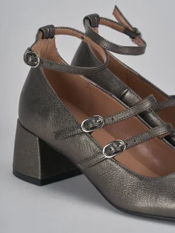 Clearance Décolleté tacco 5cm pelle Donna Décolleté