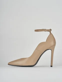 Online Décolleté tacco 10cm pelle Donna Décolleté