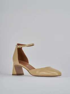 Clearance Décolleté tacco 5cm pelle Donna Décolleté