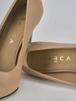 Outlet Décolleté tacco 10cm pelle Donna Décolleté