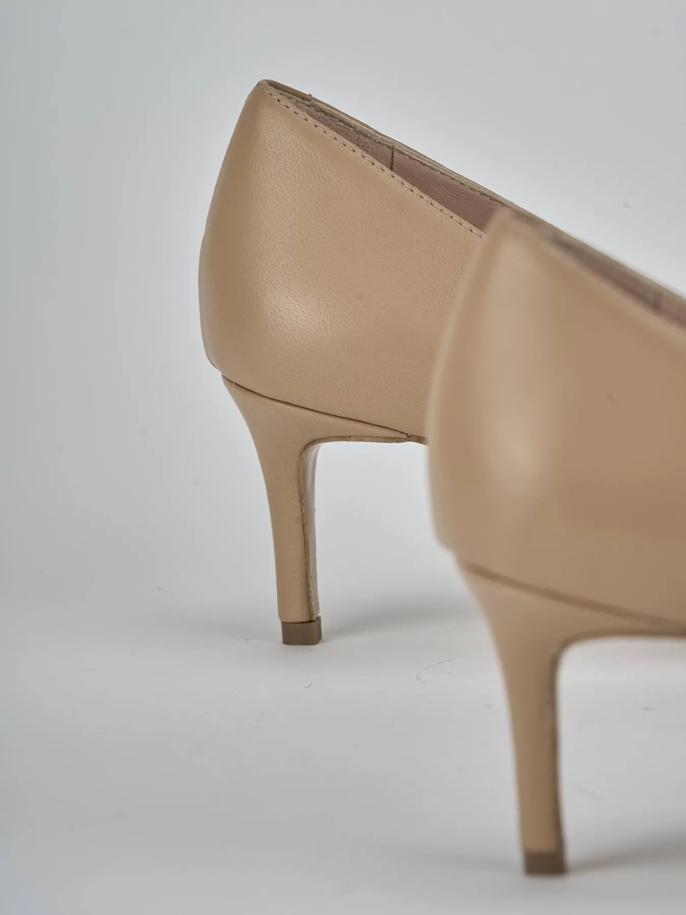 Clearance Décolleté tacco 5cm pelle Donna Décolleté