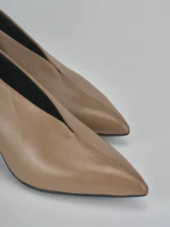 Discount Décolleté tacco 7cm pelle Donna Décolleté