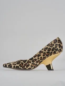 Online Décolleté tacco 6cm pelle Donna Décolleté