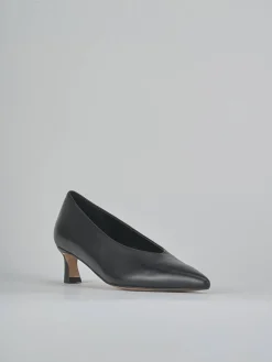 Clearance Décolleté tacco 5cm pelle Donna Décolleté