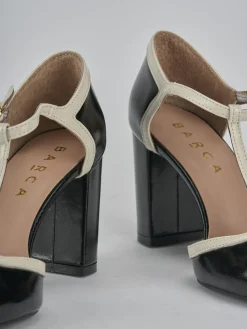 Discount Décolleté tacco 8cm pelle Donna Décolleté