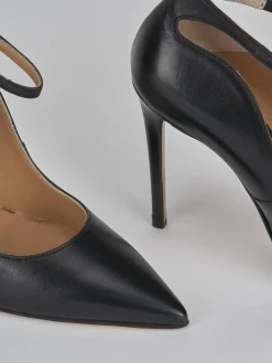 Discount Décolleté tacco 11cm pelle Donna Décolleté