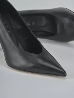 Clearance Décolleté tacco 9cm pelle Donna Décolleté