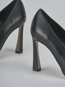 Clearance Décolleté tacco 9cm pelle Donna Décolleté