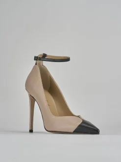 Outlet Décolleté tacco 11cm pelle Donna Décolleté