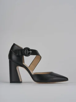 Clearance Décolleté tacco 9cm pelle Donna Décolleté